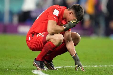 Uruguays Goalkeeper Sergio Rochet Holds His Editorial Stock Photo