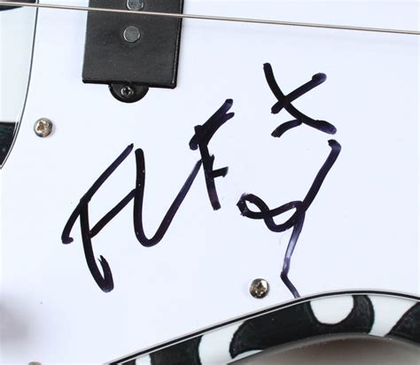 Red Hot Chili Peppers Set Of Full Size Electric Guitars Signed By Flea Anthony Kiedis John