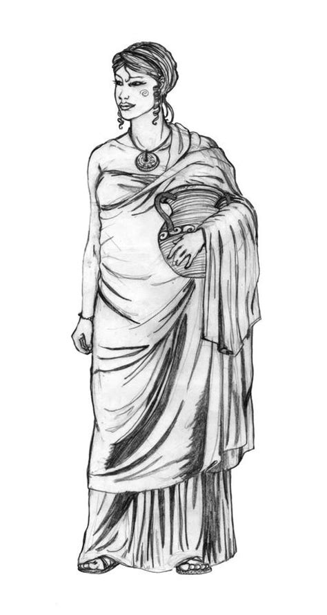 Ancient Roman Womens Stola
