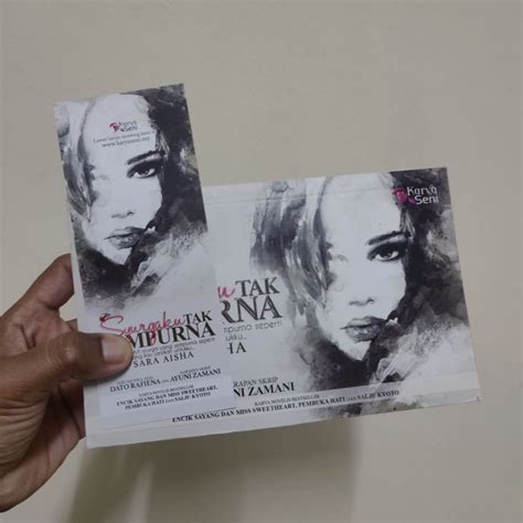 Syurgaku Tak Sempurna Sara Aisha Novel Terpakai Karya Seni Shopee