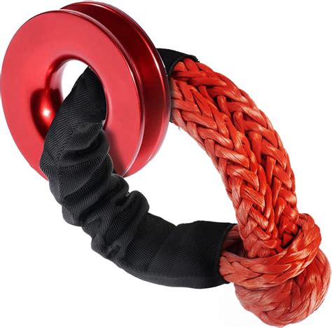 Schtumpa Towing Winch Snatch Recovery Ring With Soft Shackle X