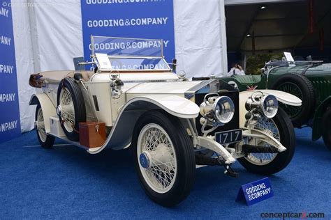 1911 RollsRoyce 40 50 HP Silver Ghost Tourer By Barker Chassis 1717