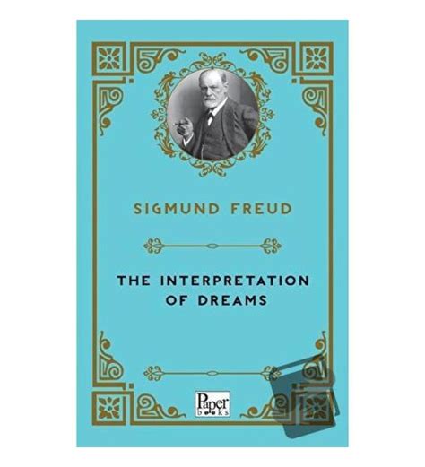 The Interpretation Of Dreams Paper Books Sigmund Freud