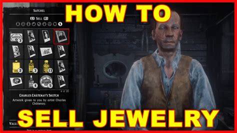 Red Dead Redemption 2 How To Sell Jewelry Gold And Stolen Stuff