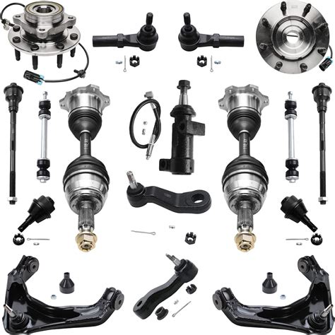 Amazon Detroit Axle Front 17pc Suspension Kit For 4WD Chevy GMC