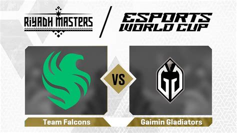 Team Falcons проти Gaimin Gladiators Riyadh Masters 2024 Playoffs