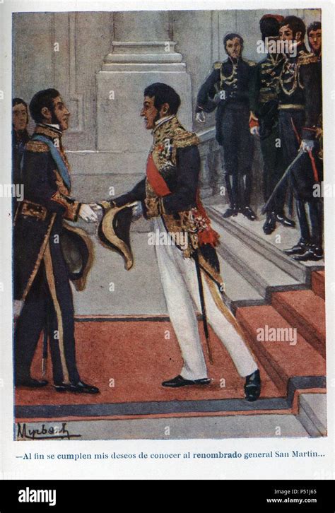Simon Bolivar And San Martin Hi Res Stock Photography And Images Alamy