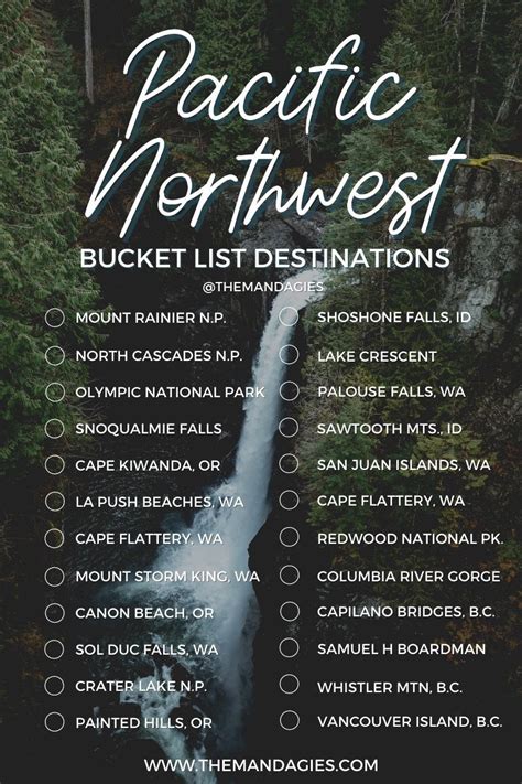 How To Plan A Trip To The Pacific Northwest Day Pacific Northwest