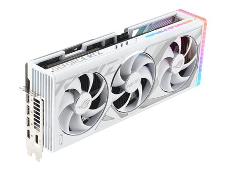 ROG Strix GeForce RTX 4090 24GB GDDR6X White Edition | Graphics Cards ...