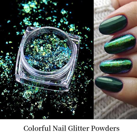 Buy Chameleon Nails Flakes Irregular Palliette Glitter Tips Sequins