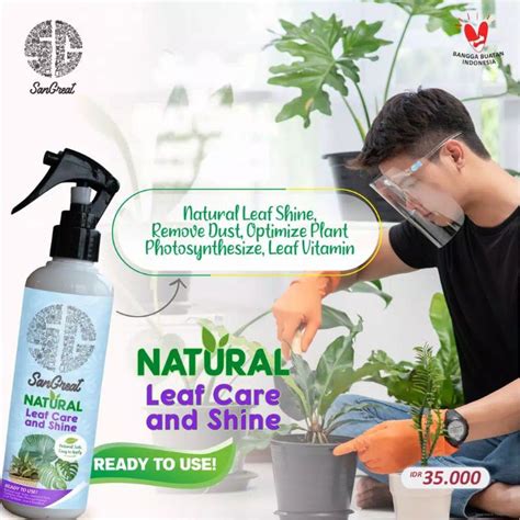 Jual Sangreat Natural Leaf Care And Shine Semir Kilap Daun Tanaman Hias