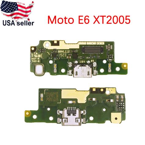 Usb Charging Port Connector Board For Motorola Moto E6 Xt2005 E6s