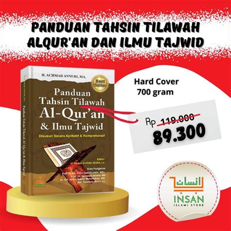 Jual Panduan Tahsin Tilawah Al Qur An Dan Ilmu Tajwid Disusun Secara