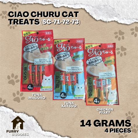 Ciao Churu Cat Treats SC 71 72 73 SOLD PER PACK Shopee Philippines