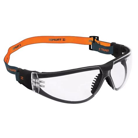 Lentes Seguridad Transparentes Banda Elastica Truper 15304 229 95