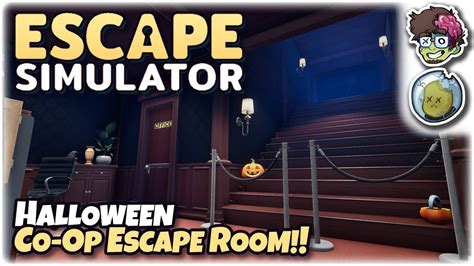 Halloween Co Op Escape Room Trick R Treat Lets Play Escape