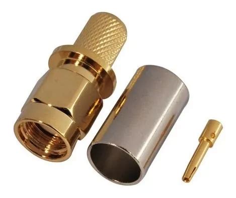 Conector Rp Sma Macho Crimpeables Para Cable Rg 58 MercadoLibre