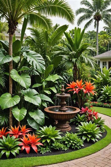 20 Easy Ways To Transform Your Front Yard Into A Tropical Oasis With