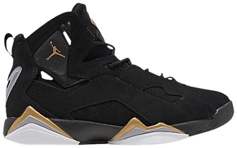 Buy Jordan True Flight Black Metallic Gold 342964 070 Goat