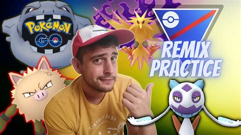 Remix Cup Practice Battles With Awesomexen Go Battle Great League