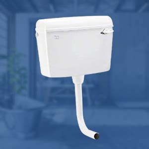 Parryware Slimline Single Flush Cistern Flush Tank Standard Size