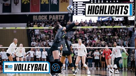 Ohio State At Purdue Highlights Big Ten Volleyball Nov