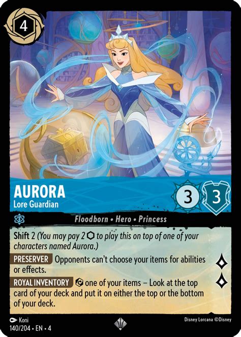 Aurora - Lore Guardian - Mushu Report (Lorcana Wiki)