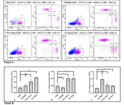 Immunophenotyping Of T Cell Subsets By Flow Cytometry A Splenocytes