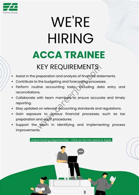 fatima group jobs acca trainee