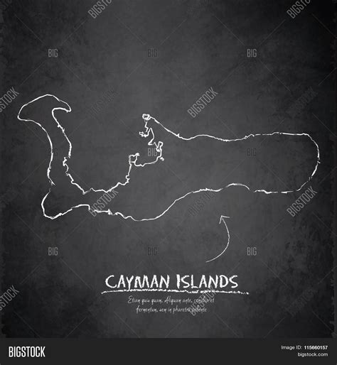 Cayman Islands Map Vector Photo Free Trial Bigstock