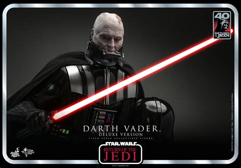 Star Wars Return Of The Jedi Darth Vader Figure By Hot Toys The