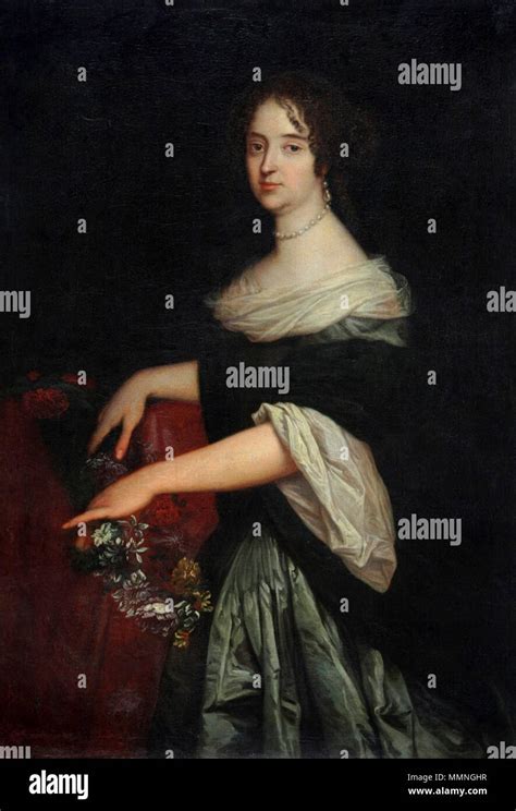 Portrait Of Maria Anna Wielopolska Between 1675 And 1678 Maria Anna