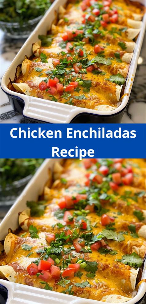 Chicken Enchiladas Recipe Recipe In 2024 Chicken Enchilada Recipe