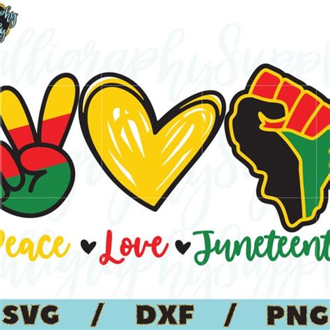 Juneteenth Svg Bundle Freedom Day Svg Cut File Vinyl Decal For Etsy