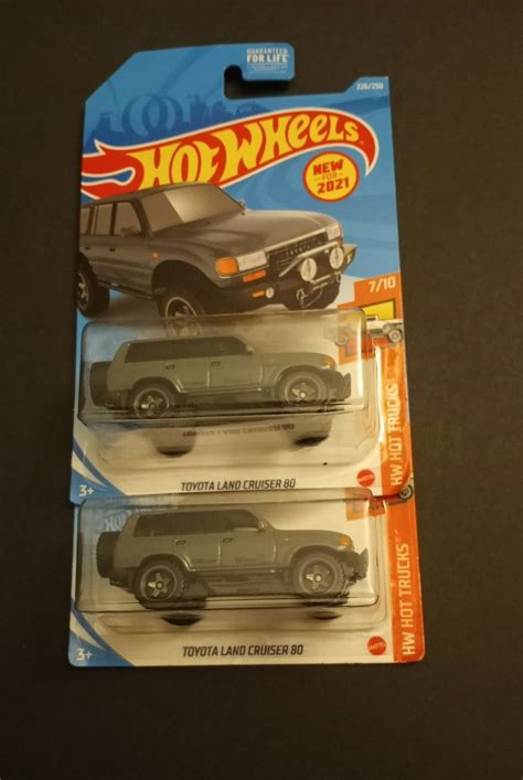 Hotwheels Toyota Land Cruiser Hw Hot Trucks Collector Hot Wheels Land