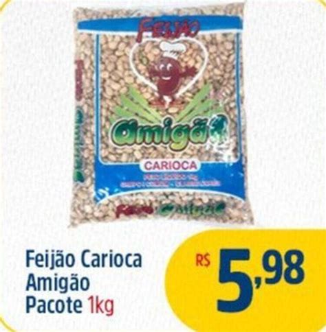 Feij O Carioca Amig O Pacote Kg Oferta Na Quartetto Supermercados