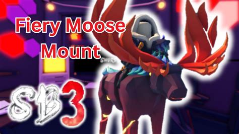 Fiery Moose Mount Roblox Swordburst Youtube