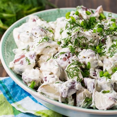 Creamy Dill Potato Salad Spicy Southern Kitchen