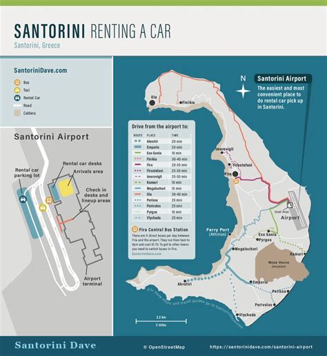 Santorini Maps Updated For 2020 Viagens