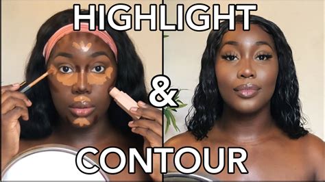 How To Highlight And Contour For Dark Skin Beginner Friendly Ft