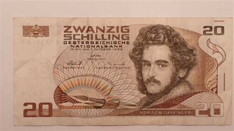 Austria Oesterreichische Zwanzig Schilling Note Series Ebay