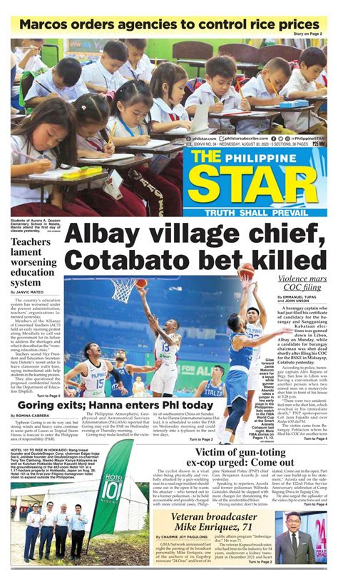 Get Digital Access To The Philippine Star August Issue