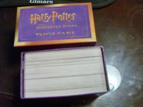 HARRY POTTER The Sorcerers Stone Trivia Game Replacement Question