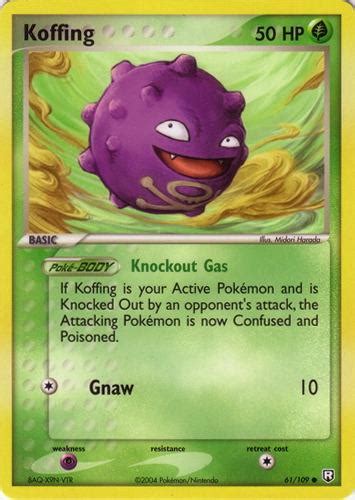 Koffing Prices Pokemon Team Rocket Returns Pokemon Cards