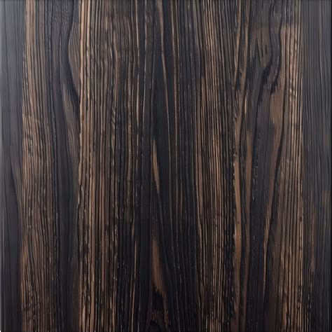 The Luxurious Background Texture Of Oiled Wenge Wood Ai Image Premium