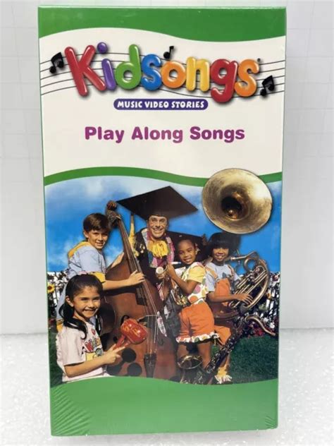 KIDSONGS SEALED VHS Play Along Songs Music Video Stories Tap Rare ...