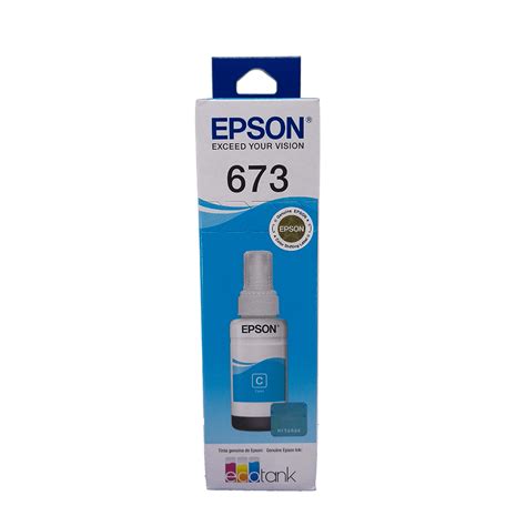 Refil De Tinta Ciano Ml Epson