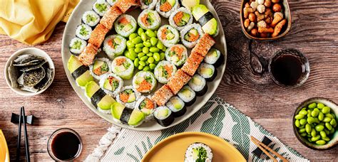 Turn Over A New Leaf Sushi Dailys Plant Based Sushi Options Are