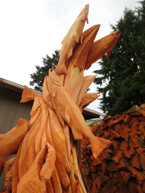 Tree Stump Sculpture Everett Wa By Tomas Vrba Woodsculpture