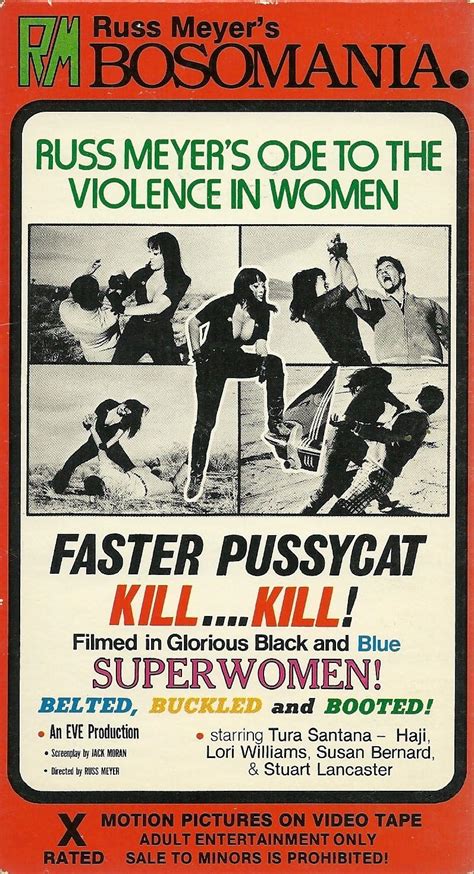 Faster Pussycat Kill Kill [vhs] Uk Faster Pussycat Kill